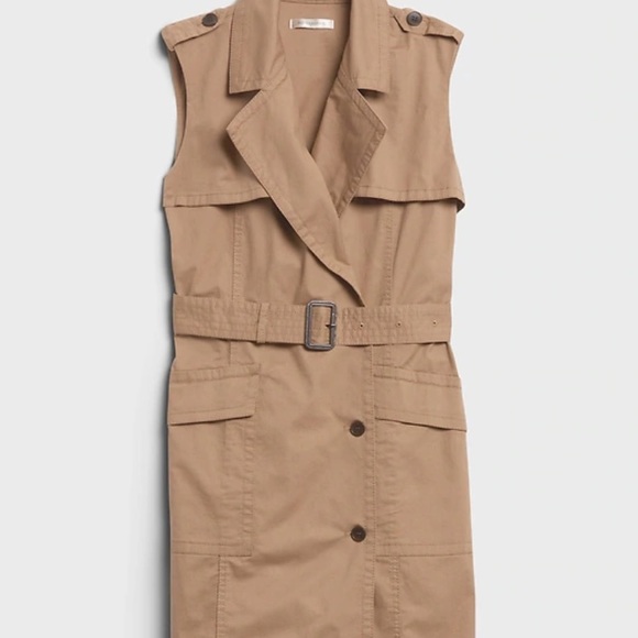 Banana Republic Trench Dress- NWT! - Picture 6 of 12